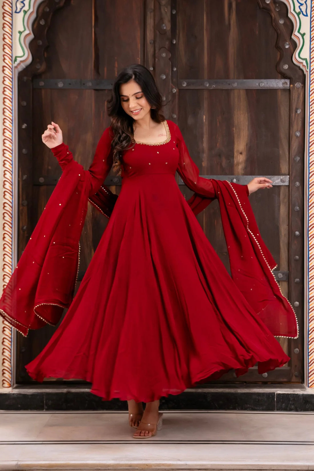 Trending Georgette Anarkali Suit