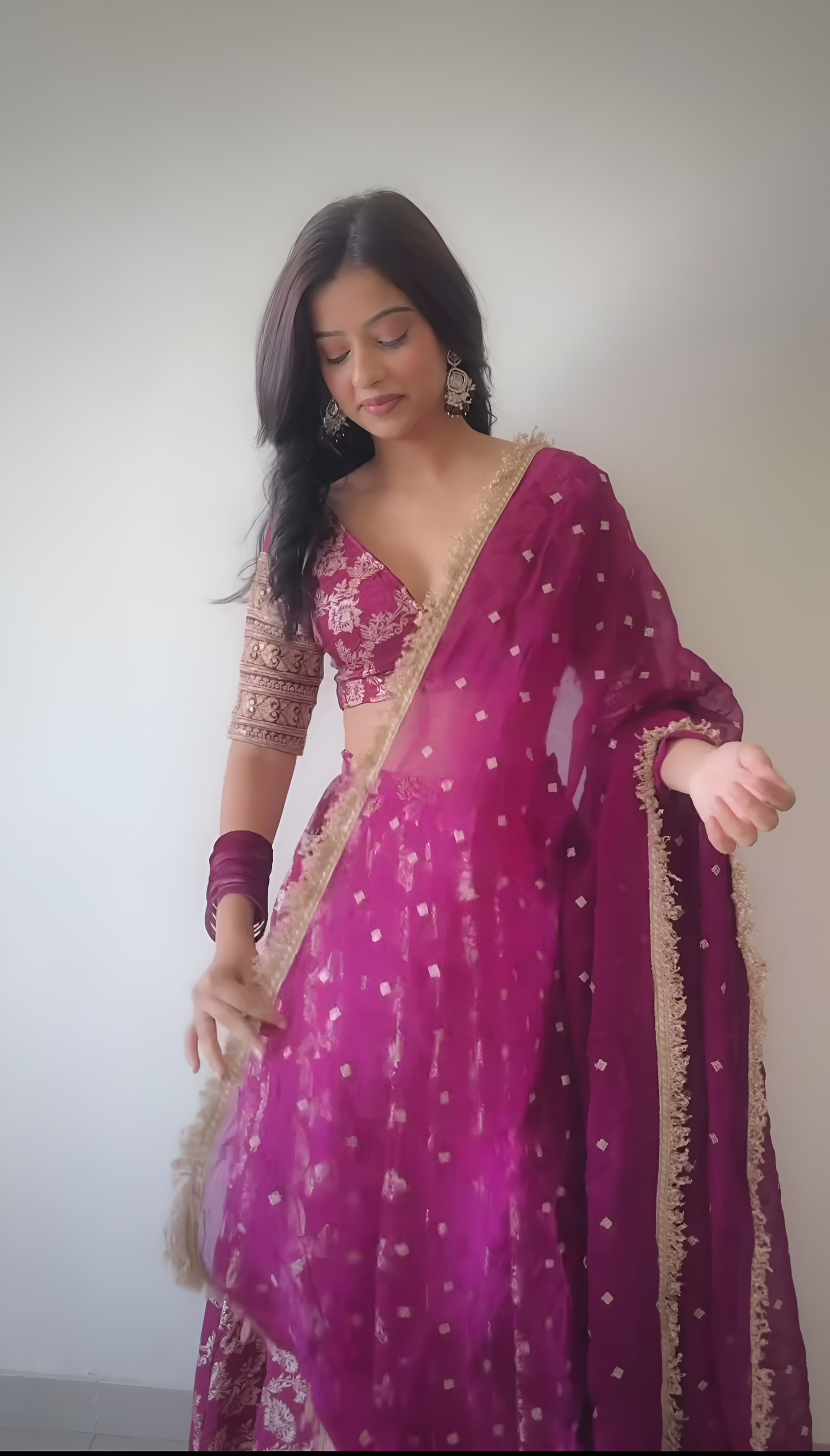 Festival Special Jacquard sequence Lehenga Choli