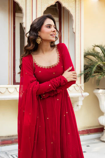 Trending Georgette Anarkali Suit