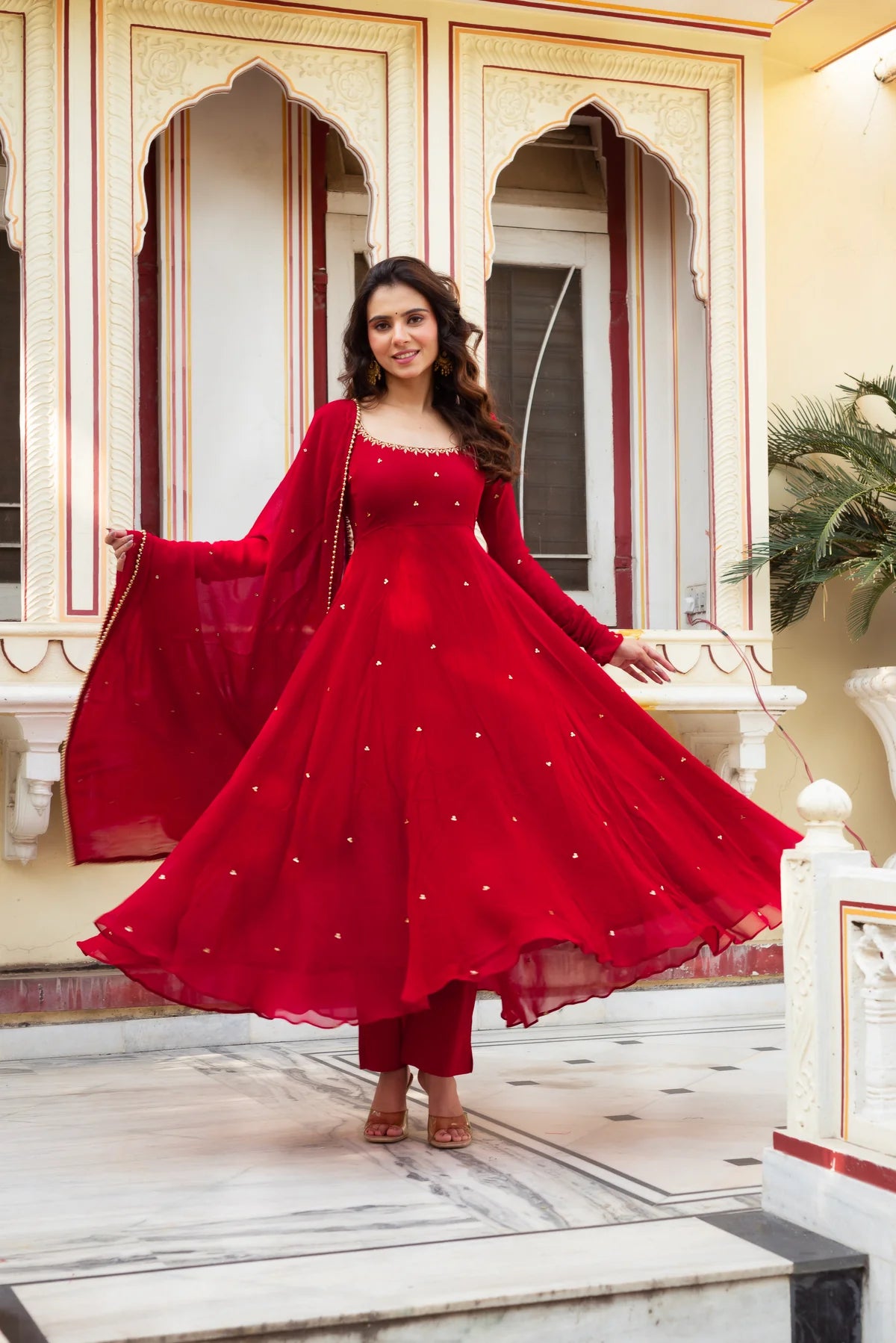 Trending Georgette Anarkali Suit
