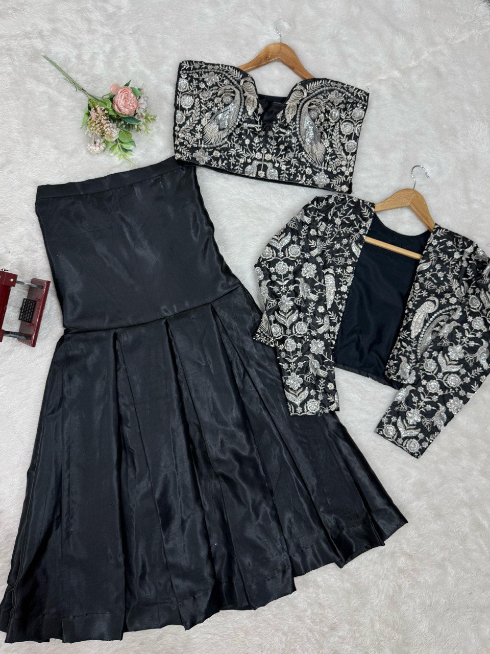 Trending Lehenga Choli with Koti