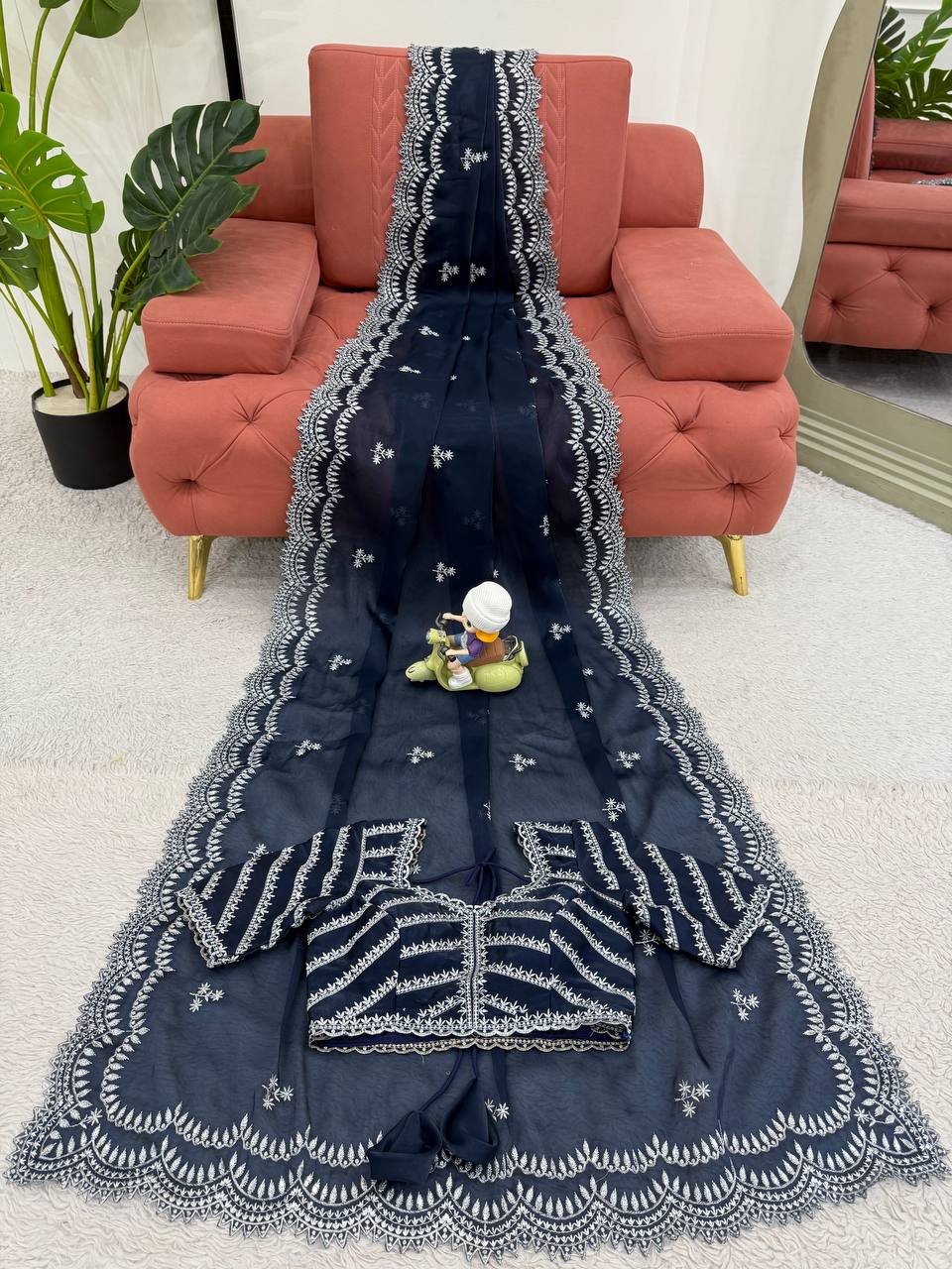 Jimmy Chu Sequence work Saree