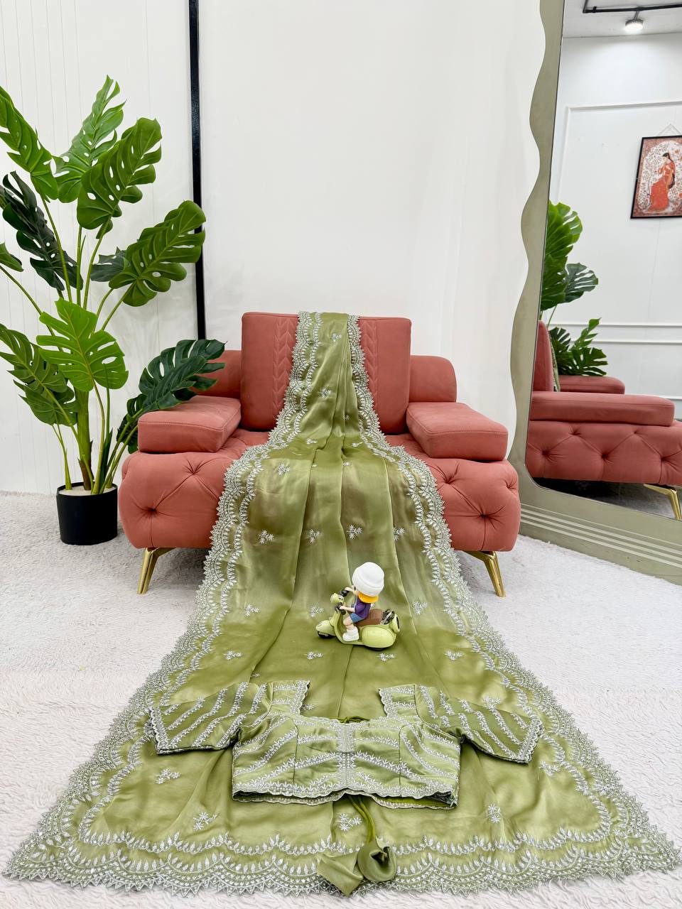 Jimmy Chu Sequence work Saree