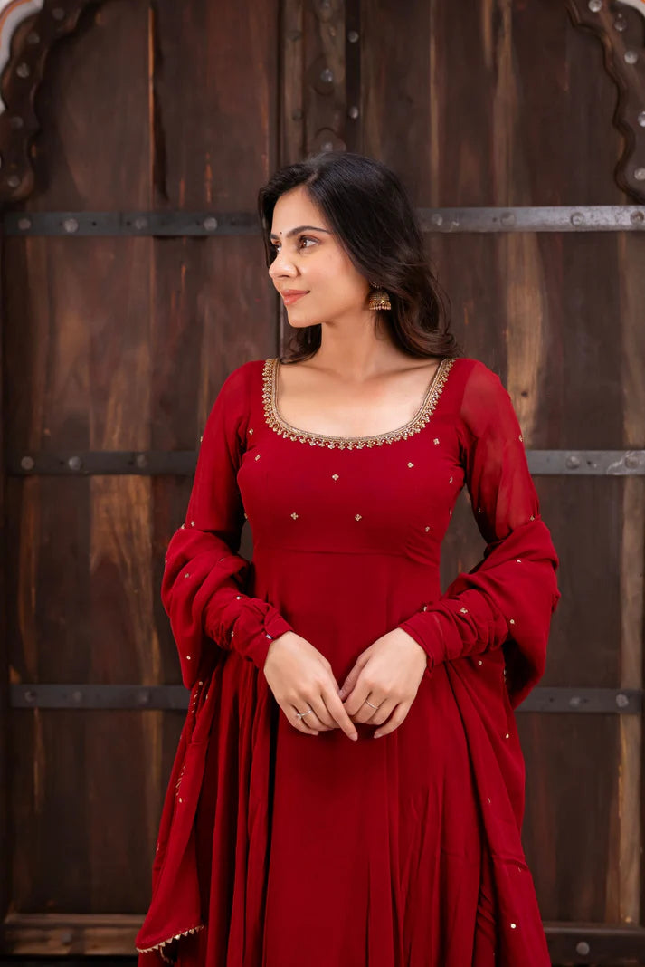 Trending Georgette Anarkali Suit