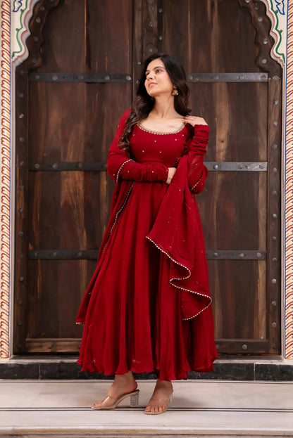 Trending Georgette Anarkali Suit