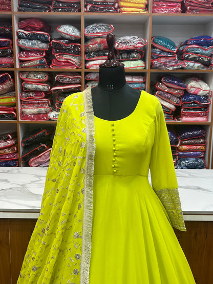 Presenting New Launching Anarkali Gown