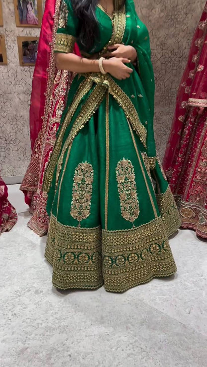 New Launching Lehenga Choli With Heavy Gher