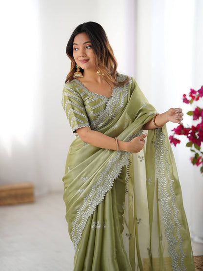 Jimmy Chu Sequence work Saree