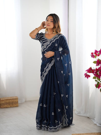 Jimmy Chu Sequence work Saree