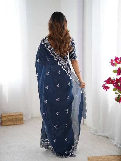 Jimmy Chu Sequence work Saree